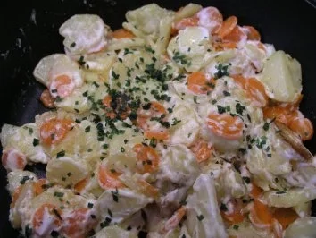 Schmant-Kartoffeln mit Möhren - Rezept - Bild Nr. 2