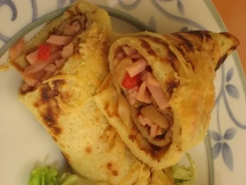 Gefüllte Pfannkuchen - Rezept