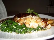 Red -Kabeljau(Senf-Cranberry-soße) - Rezept