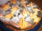 Käsekuchen mit Apfel und Mohn - Rezept