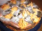 Käsekuchen mit Apfel und Mohn - Rezept