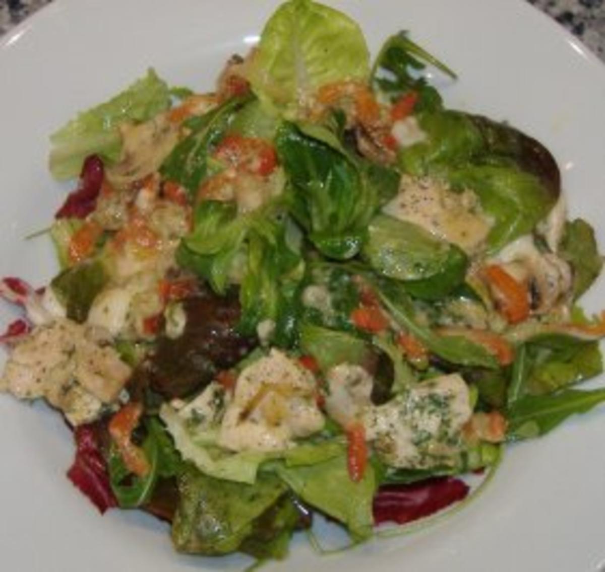 Bilder für Bunter Harlekin - Salat - Rezept