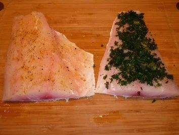 Rezept: Red Snapper mit frischem Spinat und Kartoffeln Bild Nr. 3 Red Snapper mit frischem Spinat und Kartoffeln - Rezept - Bild Nr. 3