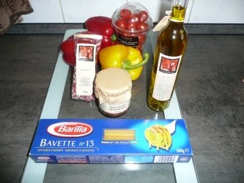 Rezept: PPPP - Pasta - Paprika - Picandou - Parmesan Bild Nr. 2 PPPP - Pasta - Paprika - Picandou - Parmesan - Rezept - Bild Nr. 2