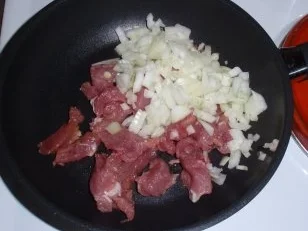 Reispfännchen mit Schweinefiletstreifen und Gemüse - Rezept - Bild Nr. 2