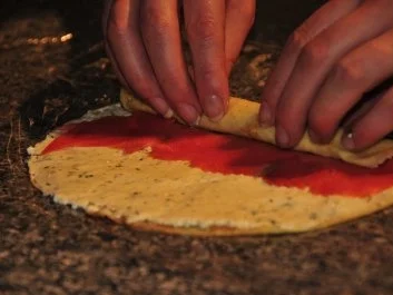 Rezept: Lachsröllchen Bild Nr. 3 Lachsröllchen - Rezept - Bild Nr. 3