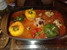 Paprika gefüllt Fiesta Mexicana - Rezept