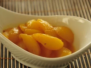 Rezept: Honigbirnen mit Safran Honigbirnen mit Safran - Rezept