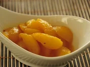 Honigbirnen mit Safran - Rezept