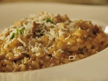 Risotto mit Steinpilzen - Rezept