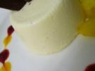 Bayrisch Creme mit karamelisierten Apfelspalten - Rezept