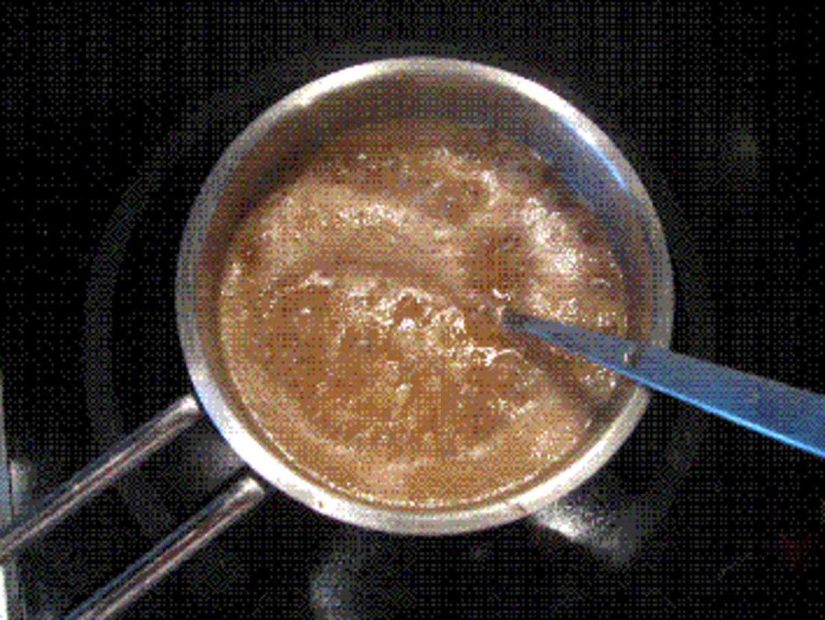 saftiger Apfelkuchen mit einer Mandel-Butterkruste - Rezept - Bild Nr. 2
