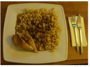 Hendl am Schwammerlgmias - Rezept