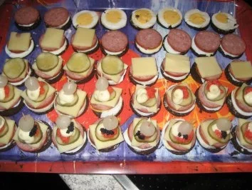 Pumpernickelhäppchen - Rezept - Bild Nr. 4