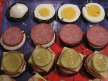 Pumpernickelhäppchen - Rezept - Bild Nr. 5