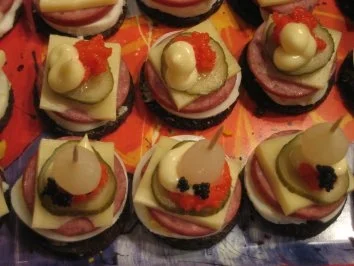 Pumpernickelhäppchen - Rezept - Bild Nr. 6