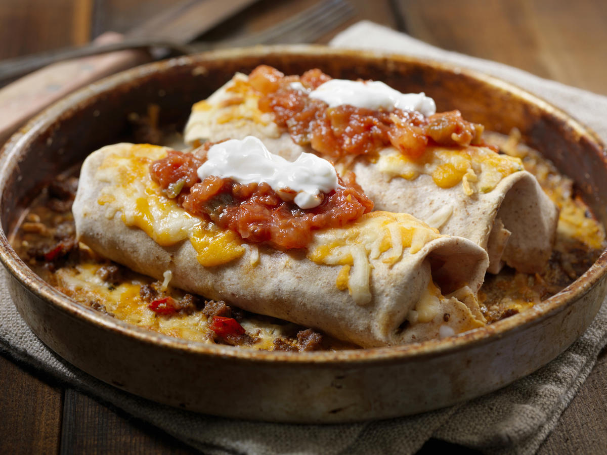 Mexikanische Enchiladas überbacken - Rezept