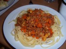 Spaghetti Bolognese  mit "Biss" - Rezept