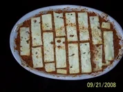 Hähnchengyros mit Djuvecreis überbacken - Rezept