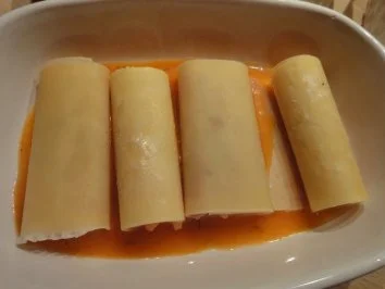 Lachs in Nudel eingerollt - Rezept - Bild Nr. 6