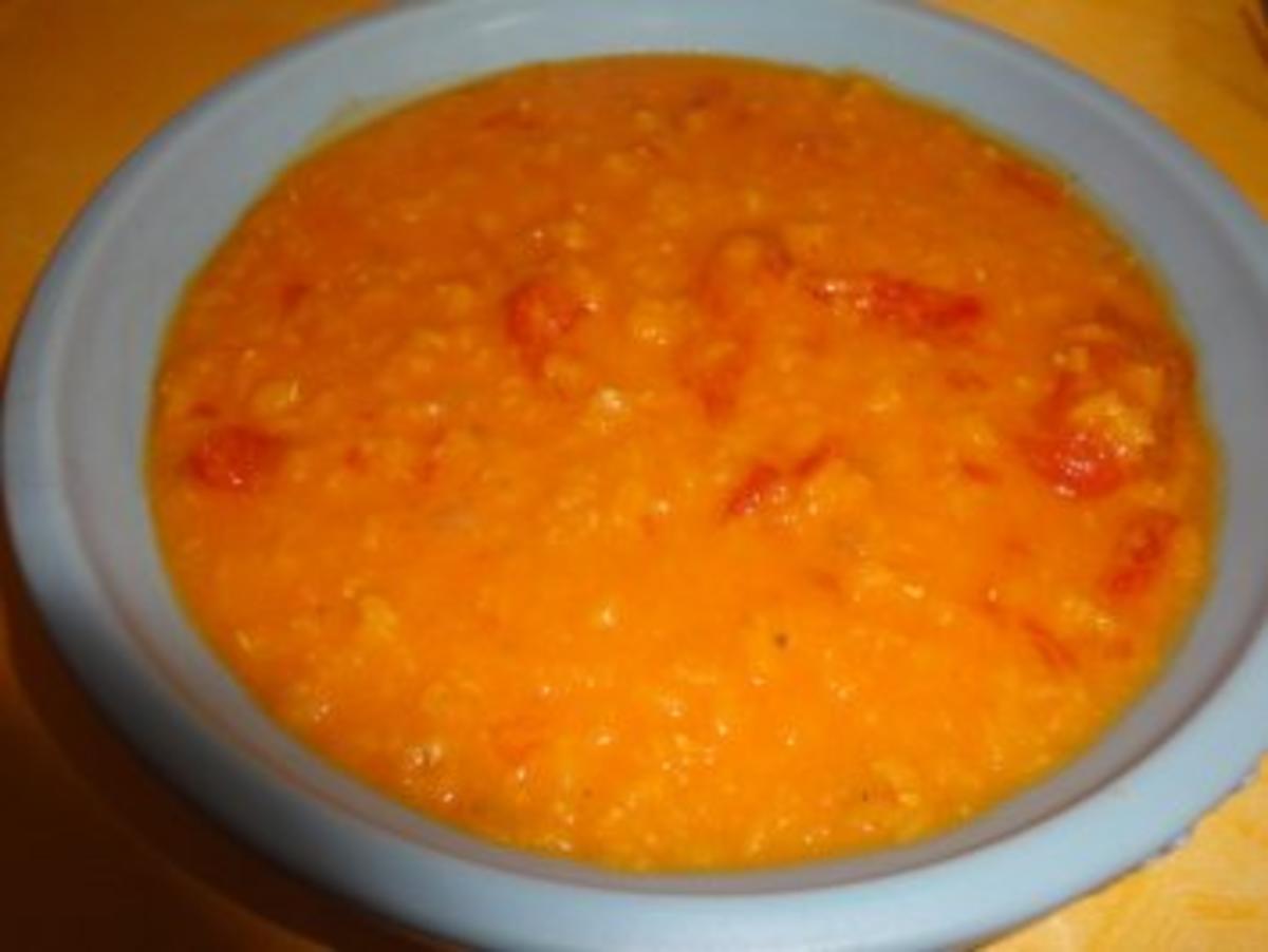 Rote Linsen - Kokos - Suppe - Rezept