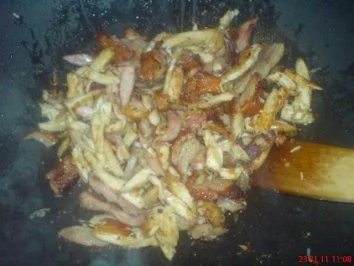 Rezept: Hähnchengeschnetzeltes mit Paprika und Orangen im Wok Bild Nr. 2 Hähnchengeschnetzeltes mit Paprika und Orangen im Wok - Rezept - Bild Nr. 2