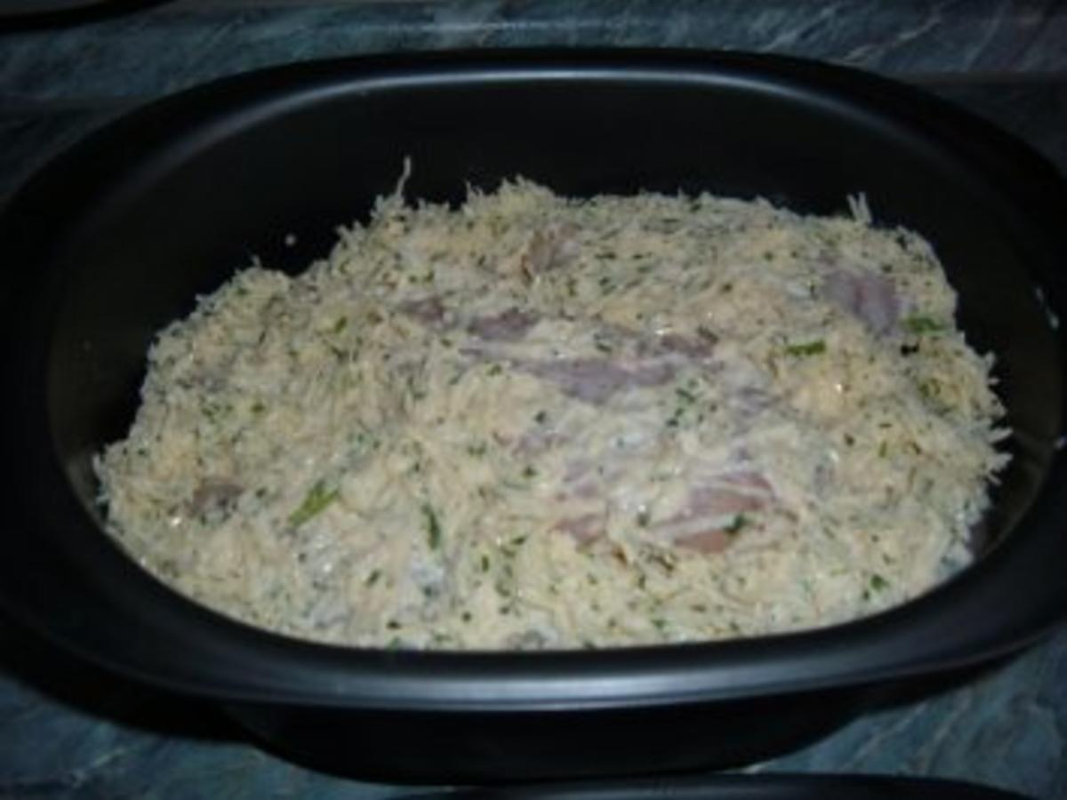 Geflügel : Pute mit Gemüse und Kartoffeln in Käsesoße - einfach - von ...