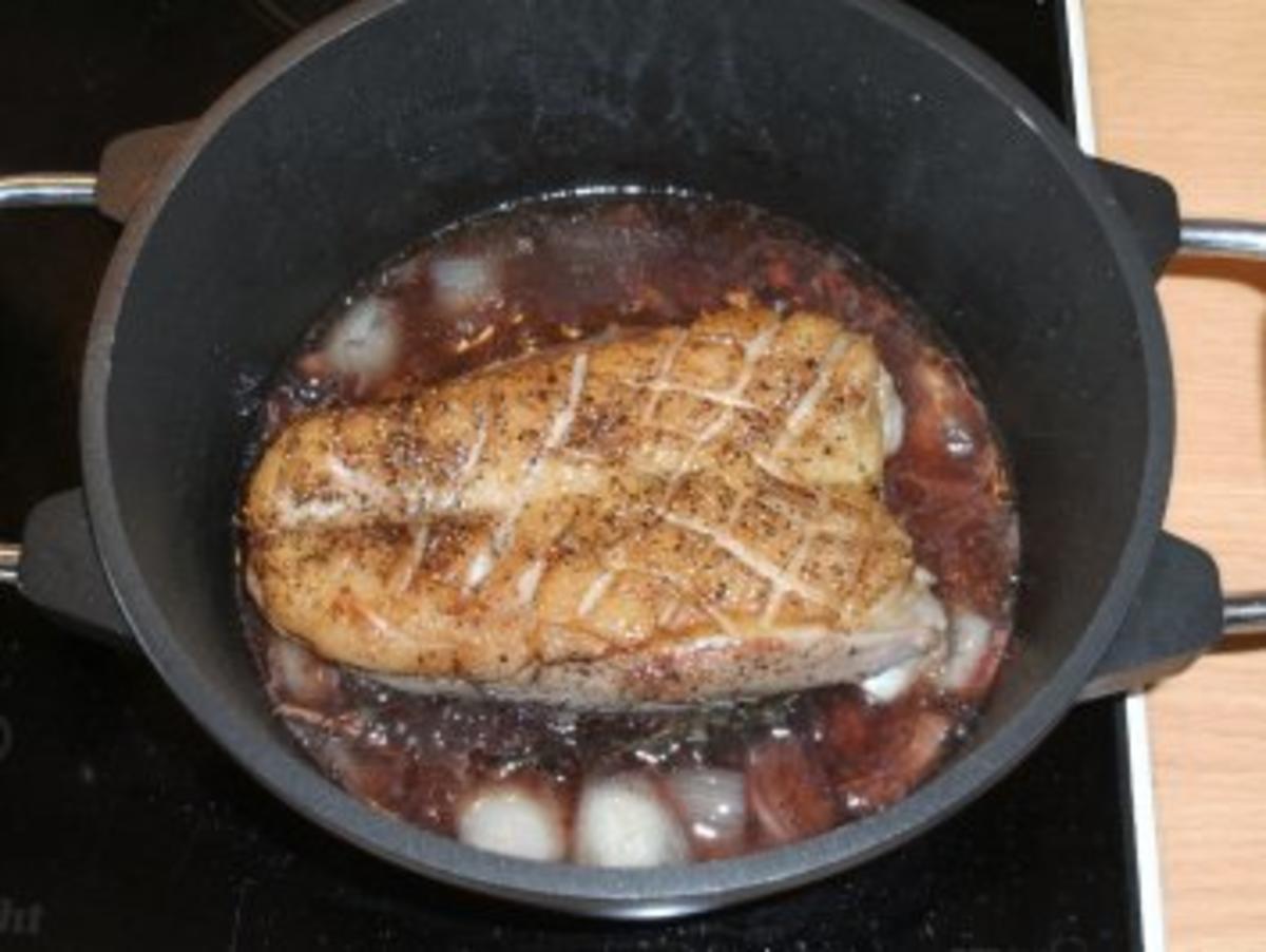 Fleisch: Entenbrust geschmort, an Fenchelgemüse - Rezept - Bild Nr. 7