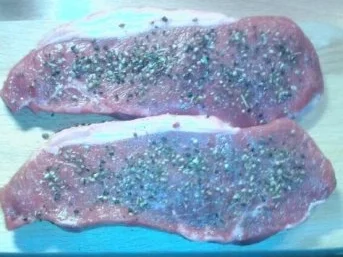 Beefsteak mit Folienkartoffel und Eisbergsalat - Rezept - Bild Nr. 5