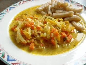 Rüben-Dreierlei in Joghurtsauce mit einem Hauch von Orient - Rezept