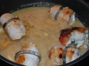 Puten-Käse-Röllchen - Rezept - Bild Nr. 4