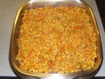 Aufläufe: Frikadellchen-Nudelauflauf mit Chili und Curry - Rezept - Bild Nr. 5