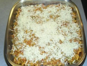 Aufläufe: Frikadellchen-Nudelauflauf mit Chili und Curry - Rezept - Bild Nr. 6