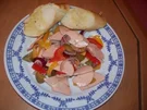 Wurstsalat bunt - Rezept