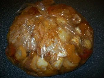 Rezept: Hähnchenschenkel in Orangen - Mandarinsoße Bild Nr. 8 Hähnchenschenkel in Orangen - Mandarinsoße - Rezept - Bild Nr. 8