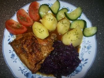 Rezept: Hähnchenschenkel in Orangen - Mandarinsoße Bild Nr. 10 Hähnchenschenkel in Orangen - Mandarinsoße - Rezept - Bild Nr. 10