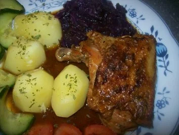 Rezept: Hähnchenschenkel in Orangen - Mandarinsoße Bild Nr. 12 Hähnchenschenkel in Orangen - Mandarinsoße - Rezept - Bild Nr. 12