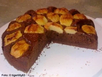 Schokoladen-Apfel-Kuchen - Rezept - Bild Nr. 2