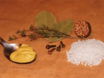 Rezept: Muttern's Tüftensüpp' mit Bockwürstchen Bild Nr. 3 Muttern's Tüftensüpp' mit Bockwürstchen - Rezept - Bild Nr. 3