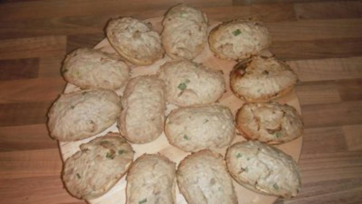 Partybrötchen mit Thunfisch - Rezept