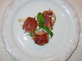 Champignon im Speckmantel - Rezept