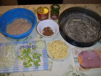 Brotteig Pizza mit Schinken & Lauch - Rezept - Bild Nr. 2