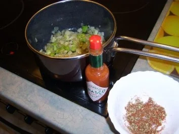 Brotteig Pizza mit Schinken & Lauch - Rezept - Bild Nr. 4