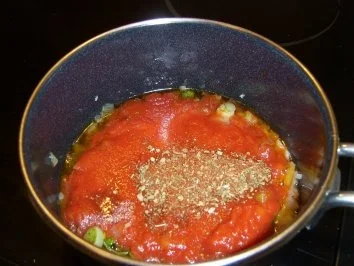 Brotteig Pizza mit Schinken & Lauch - Rezept - Bild Nr. 5