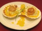 Jakobsmuscheln auf Maniok-Püree - Rezept