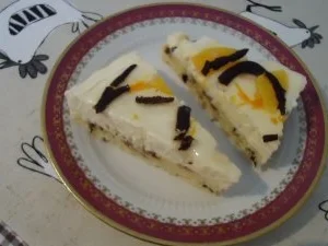 Rezept: Stracciatella- Ecken mit Orangencreme Bild Nr. 2 Stracciatella- Ecken mit Orangencreme - Rezept - Bild Nr. 2