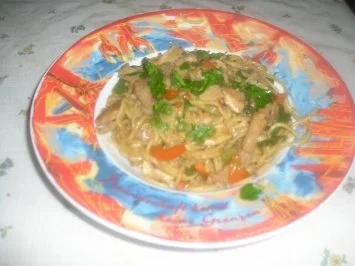 WOK - Bami Goreng - Rezept