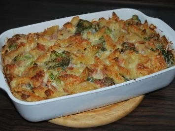 Rezept: Penne-Broccoli-Gratin Bild Nr. 4 Penne-Broccoli-Gratin - Rezept - Bild Nr. 4