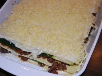 Lasagne mit Rotwein-Ragout - Rezept - Bild Nr. 3