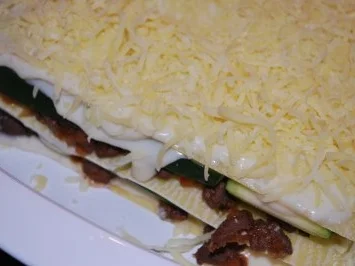 Lasagne mit Rotwein-Ragout - Rezept - Bild Nr. 4